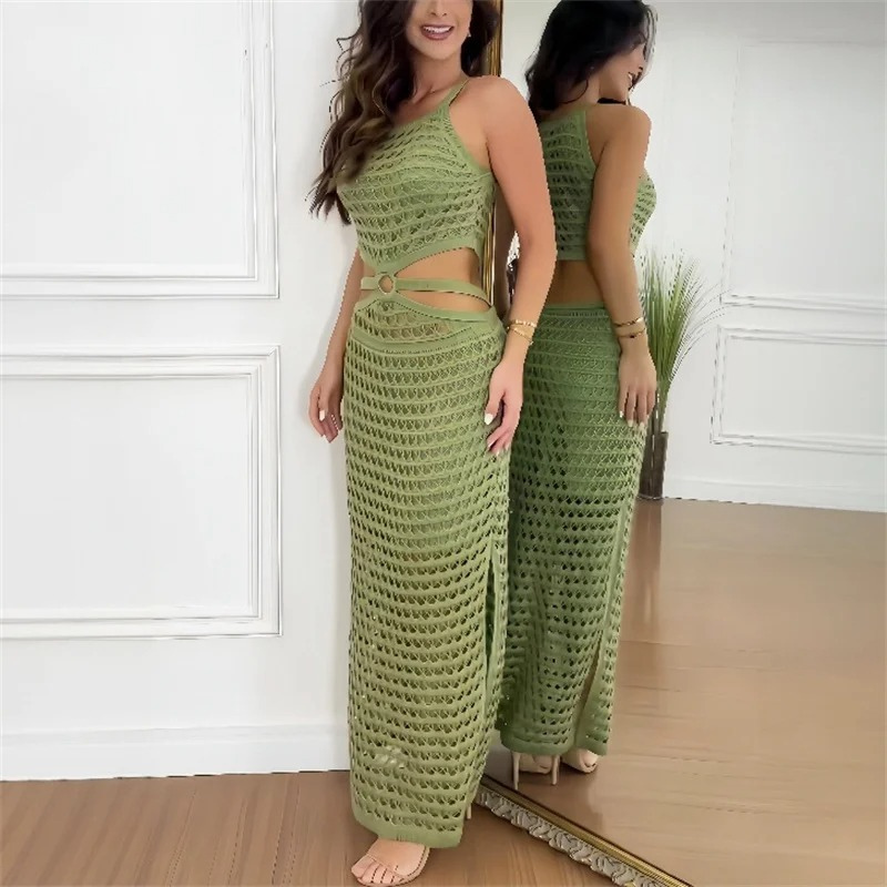 Alexia Exclusive Knitted Summer Dress Evening Wear Edit