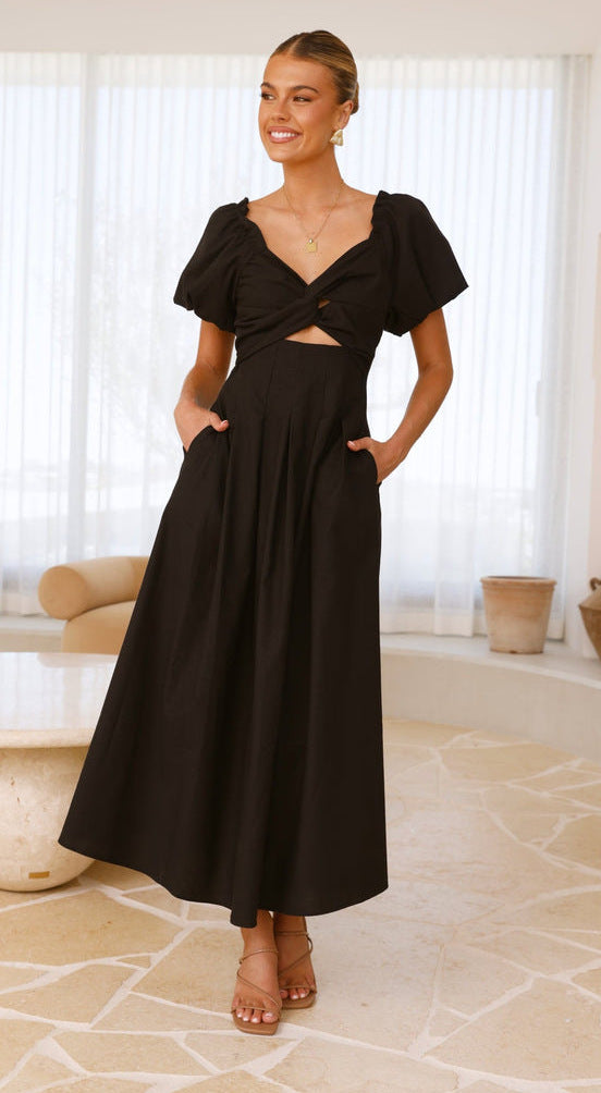 Algar Dress Black