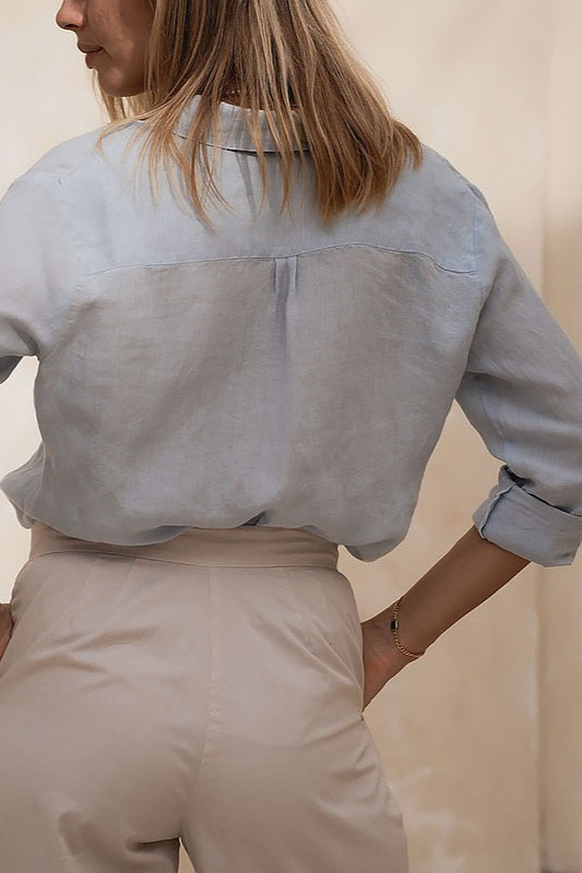 Linen Relaxed Everyday Blouse