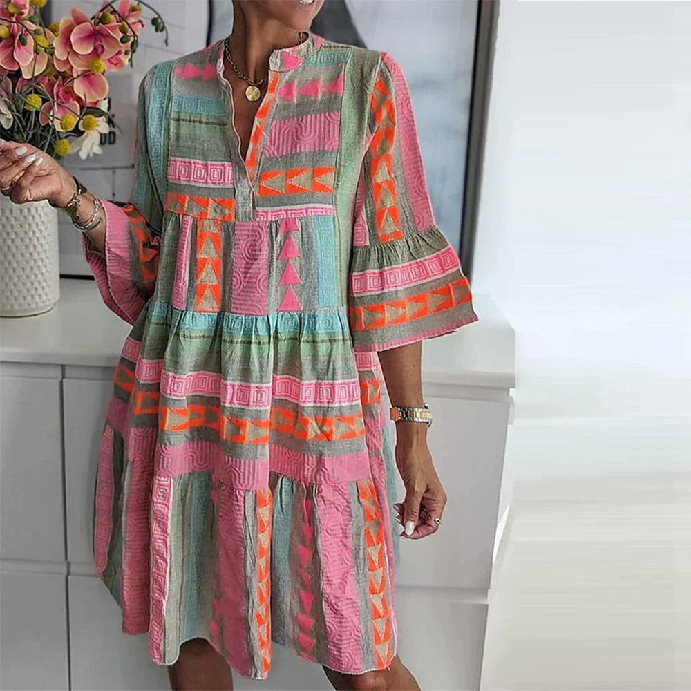 Iris Premium Midi Dresses Boutique Collection