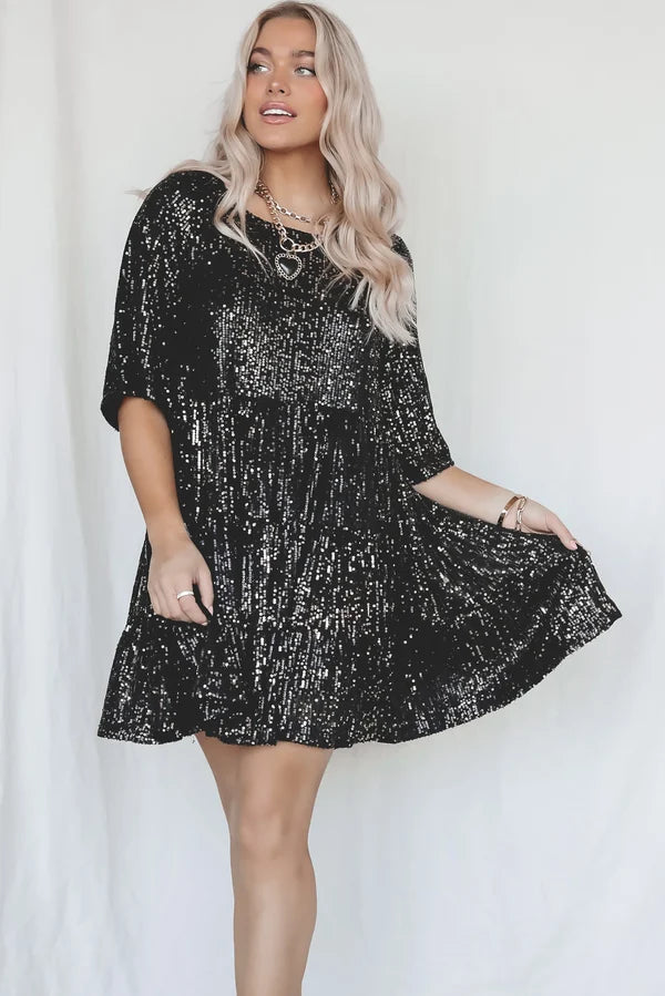 Sara Womens Elegant Dress Dress with Relaxed Fit and Smart Casual Fashion