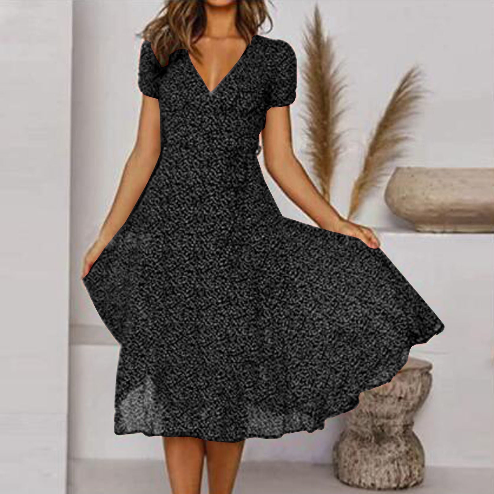 Amanda Exclusive a Line Sundress Boutique Dress Collection