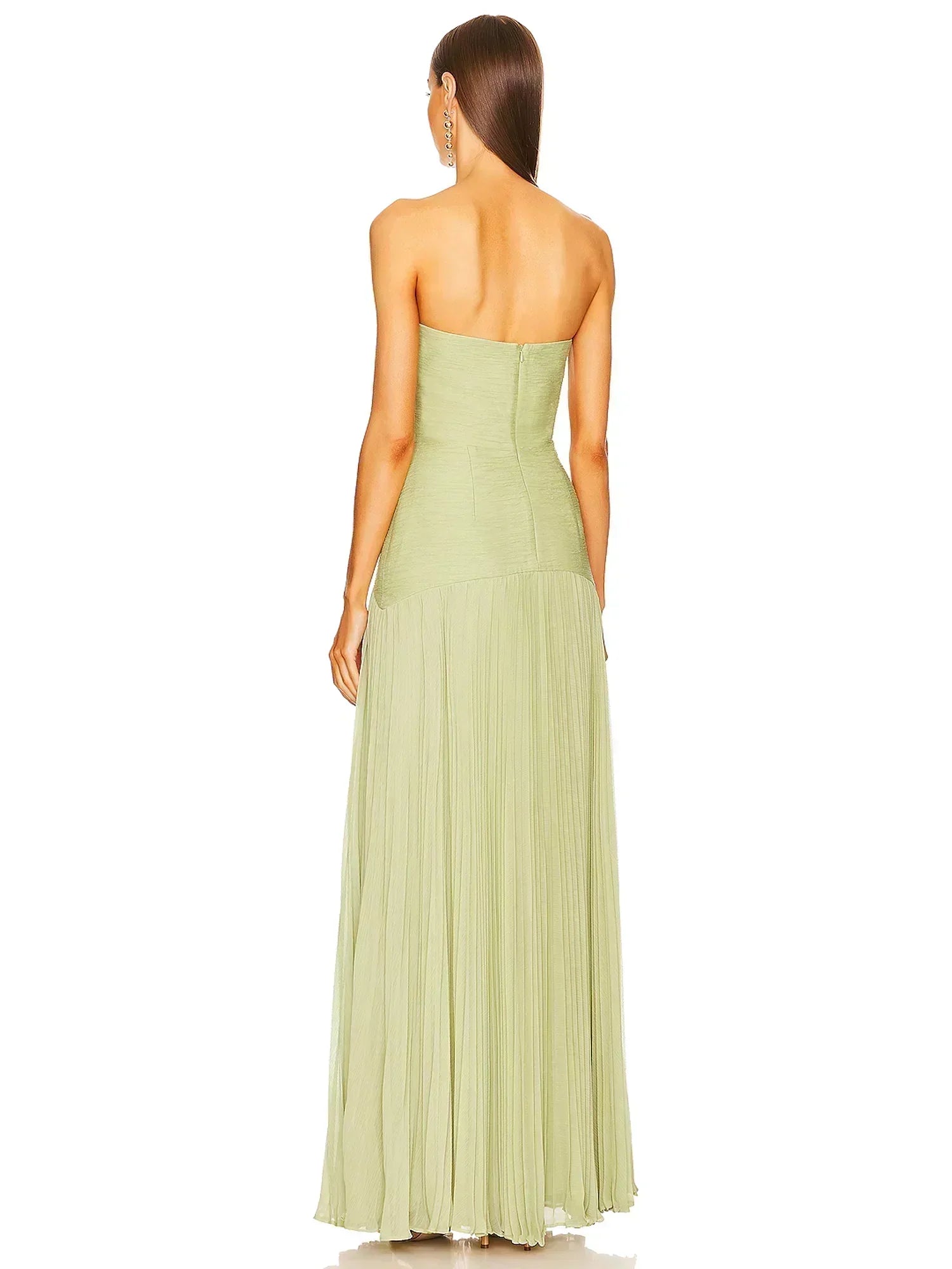 Morgane Sleeveless Drop Waist Maxi Dress