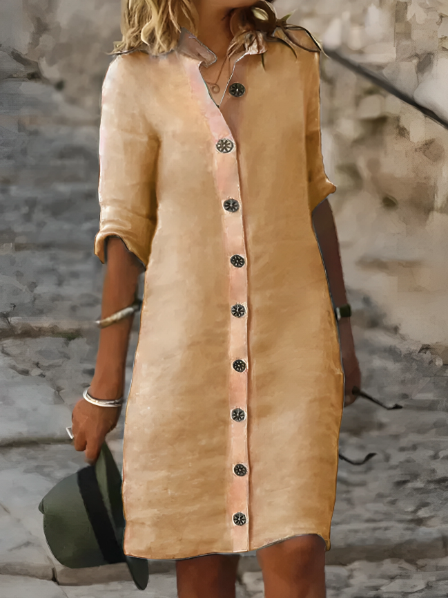 Orquidea Casual and Effortless Summer Dress for Women Easy Wear Style