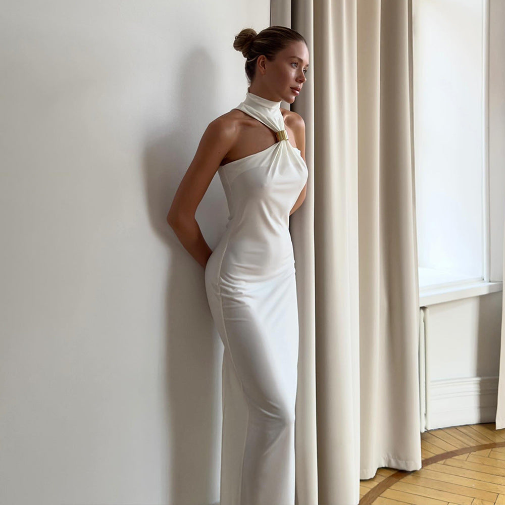 Mennekes Maxi Dress White