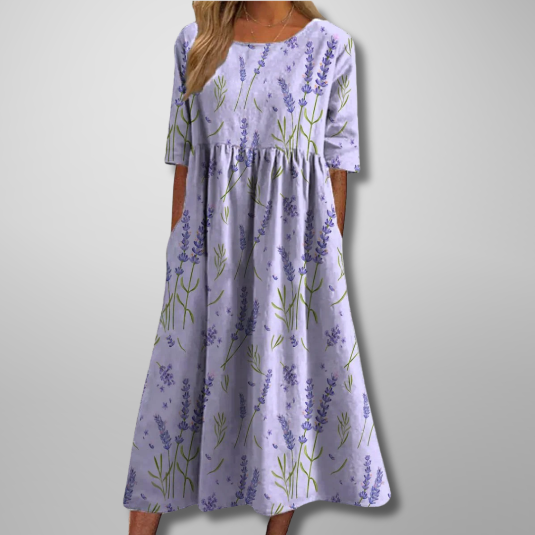 Faye | Relaxed Floral Midi 3