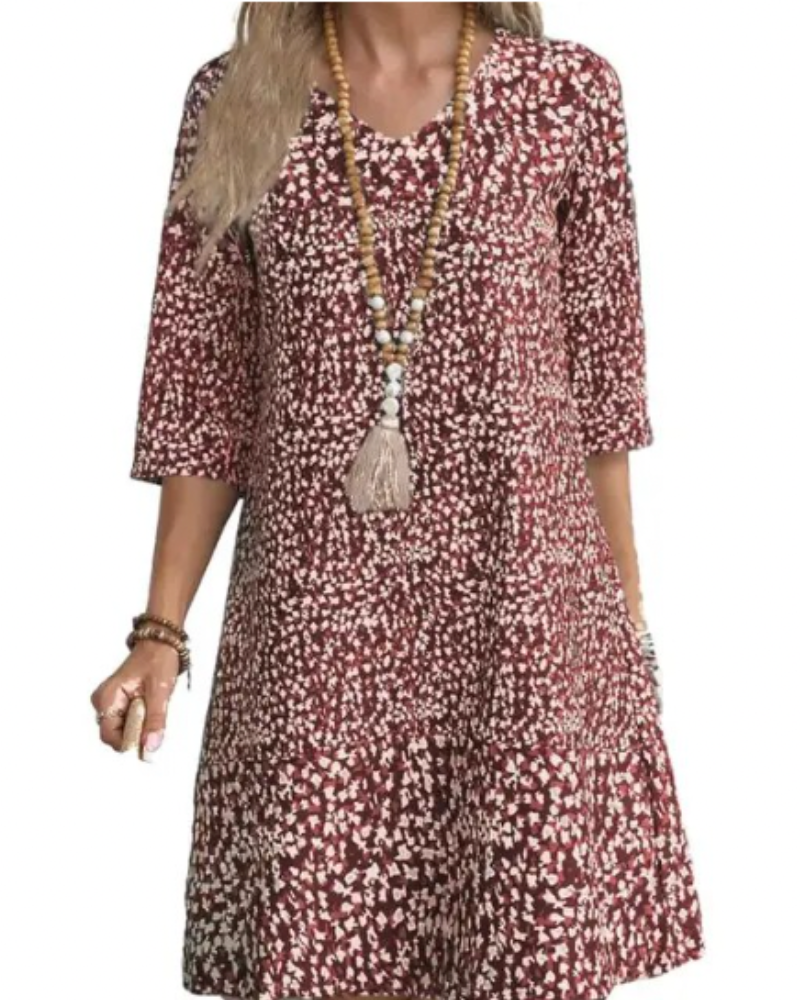 Lidia Boutique Casual Dress Seasonal Elegance Chic Silhouette Collection