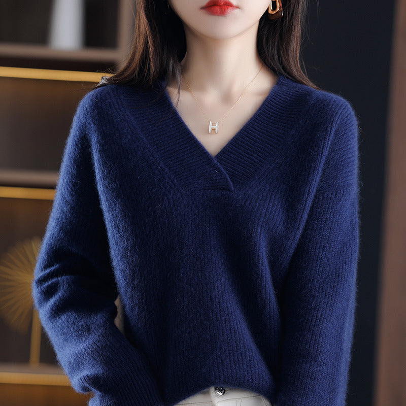 V-neck Cashmere Sweater