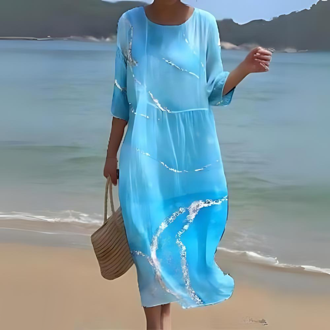 Jasmine Exclusive Women's Formal Dress with Floral Print Statement Occasion Edit