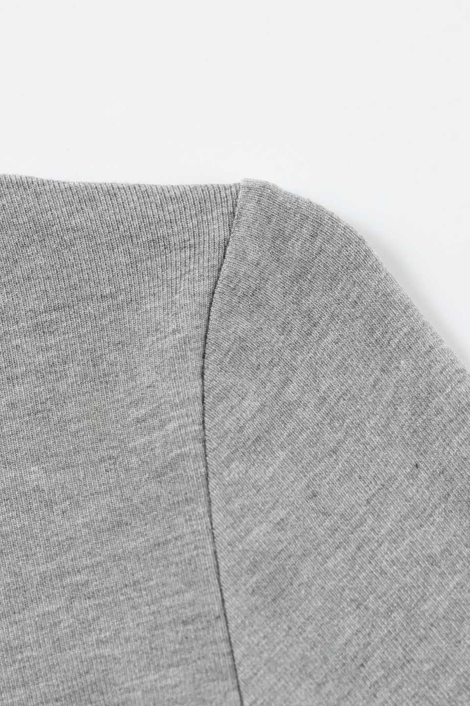 Contoured Long Sleeve Knit Top