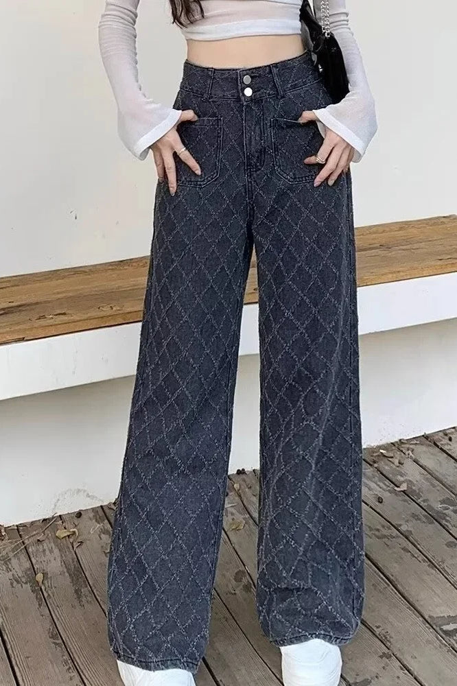 Loose Fit Slimming StraightLeg Jeans