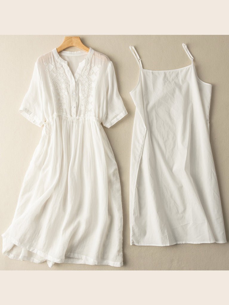 A Vintage Style Dress with Delicate Timeless Details