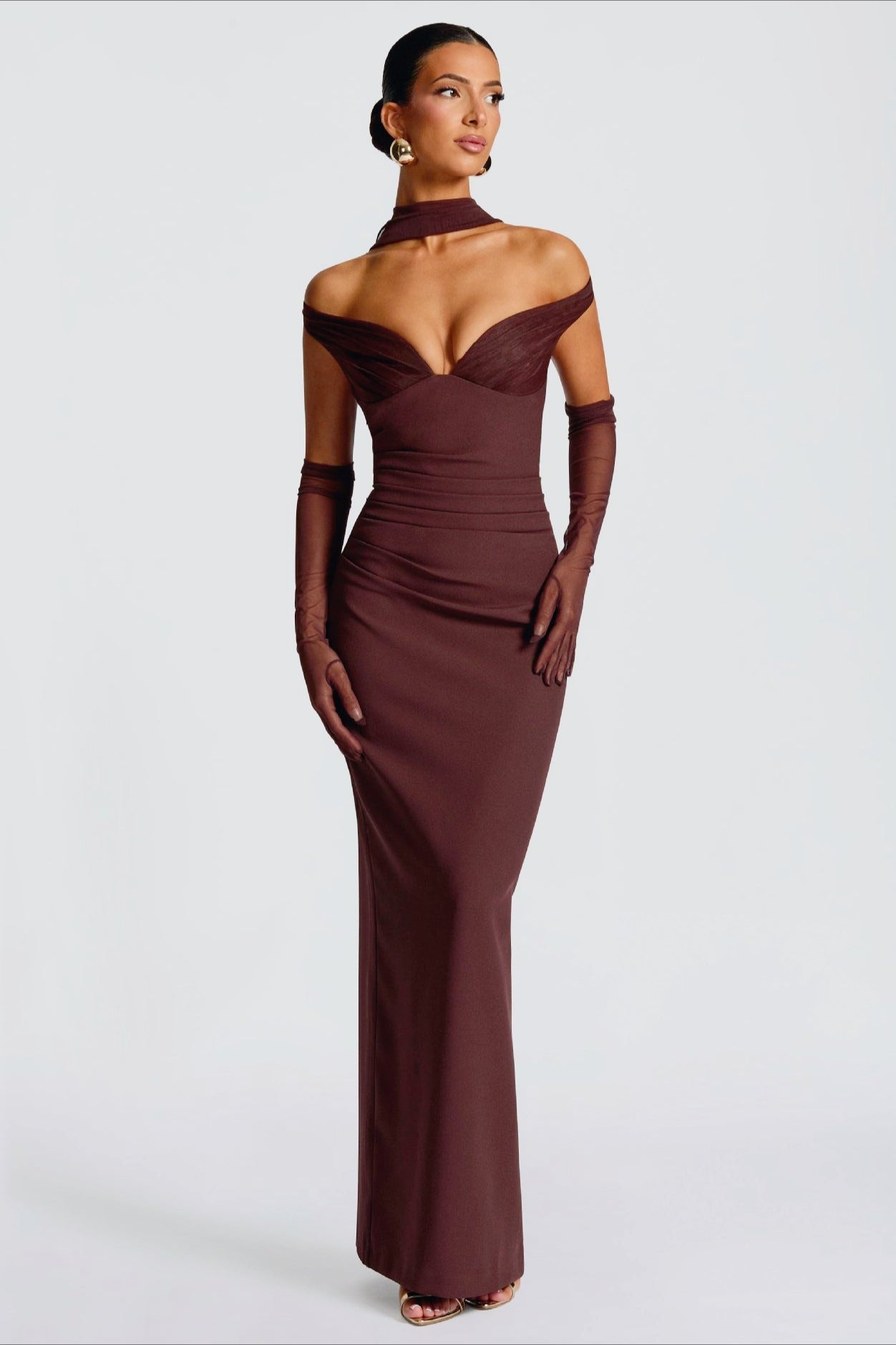 Stretch OffShoulder Bodycon Birthday Dress