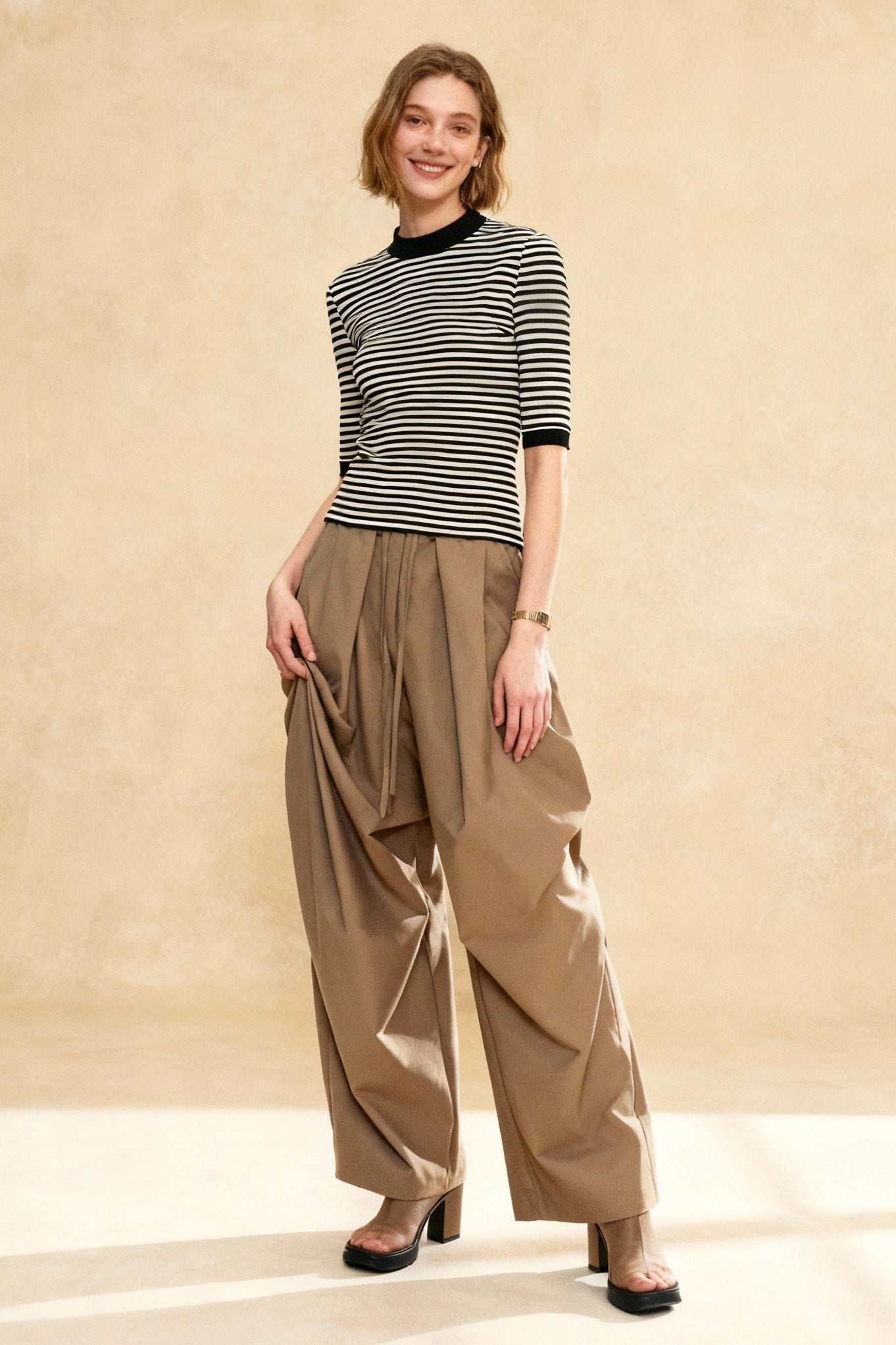 Vintage WideLeg Flowing Pants