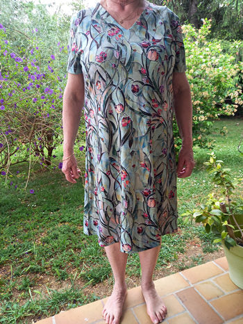 Imogen Effortless Floral Print Dress Evening Wear Edit