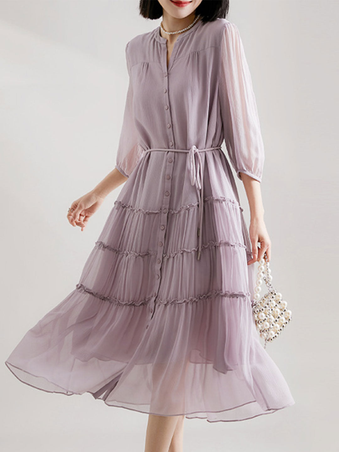 Elegantly Styled Dress for Everyday Wear