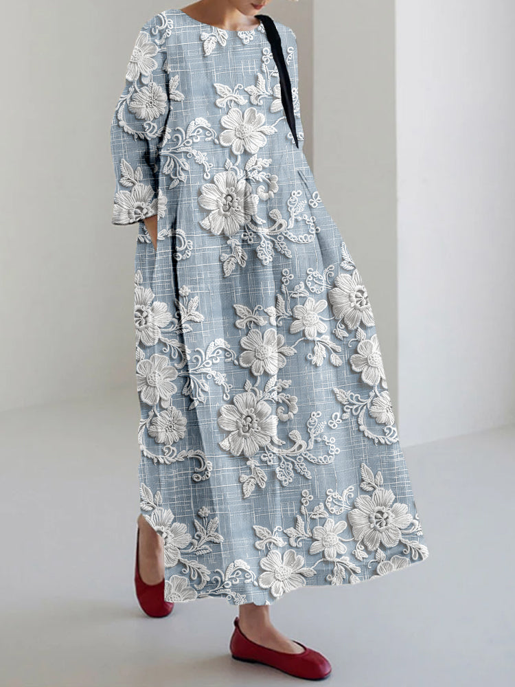 Frances Timeless Women's Floral Maxi Dress for Ceremony Designer Edit