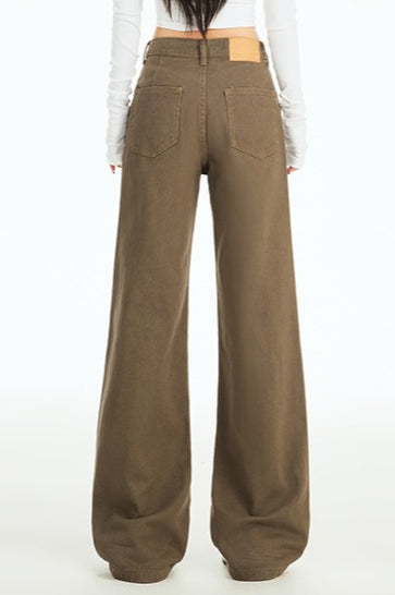 High Waist Loose Wide Leg Jeans