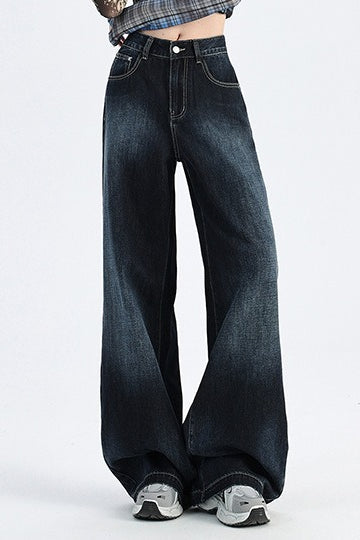 Relaxed Fit Floor Length Jeans