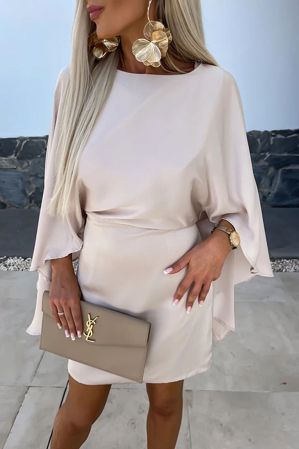Rodrigo Mini Dress Apricot
