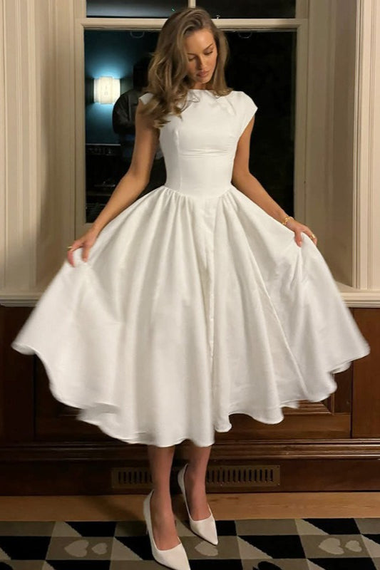 Sexy Off Shoulder Sleeveless Backless Waist Cinched Party Dress