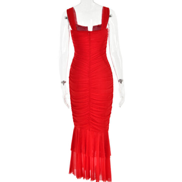 Kayla Maxi Dress Red