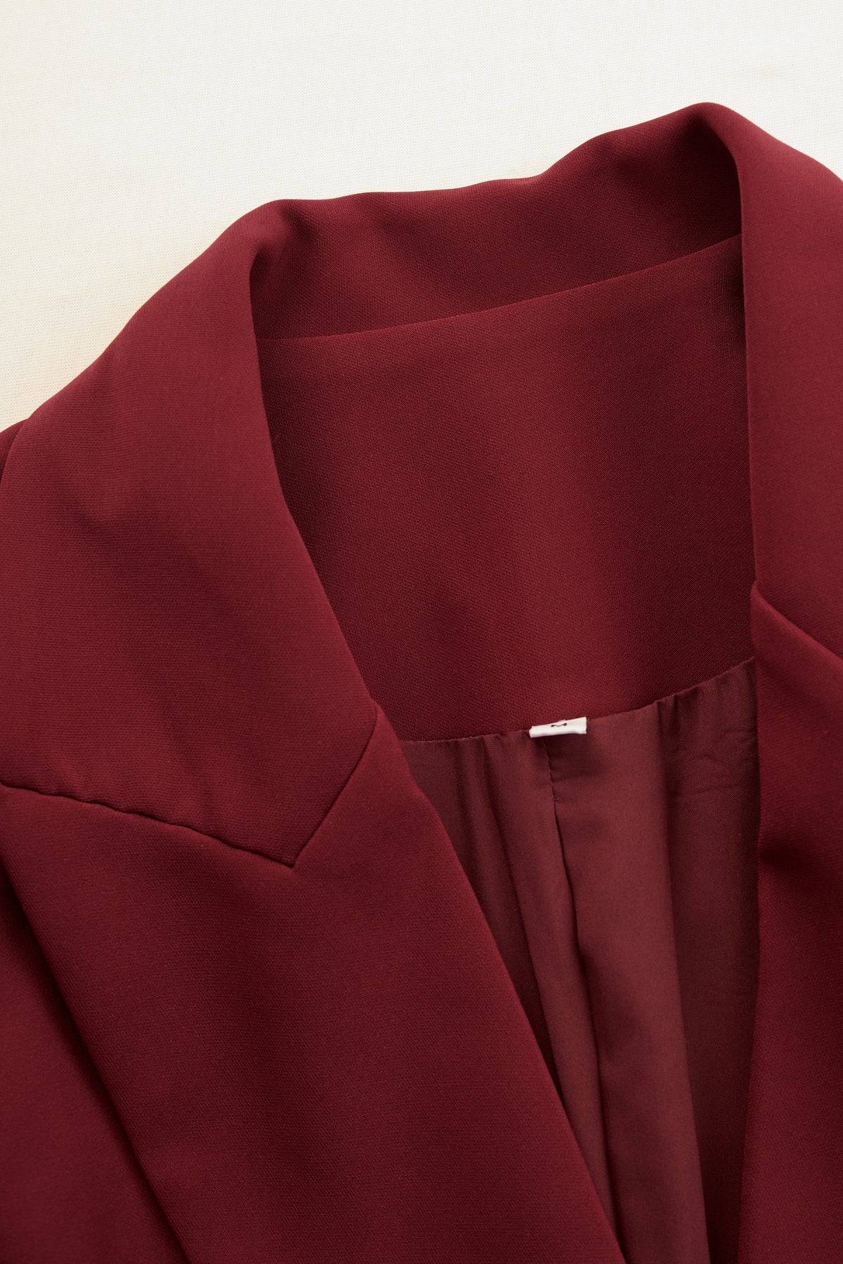 Notched Lapel Button Front Long Sleeve Bodycon Blazer Midi Dress 11