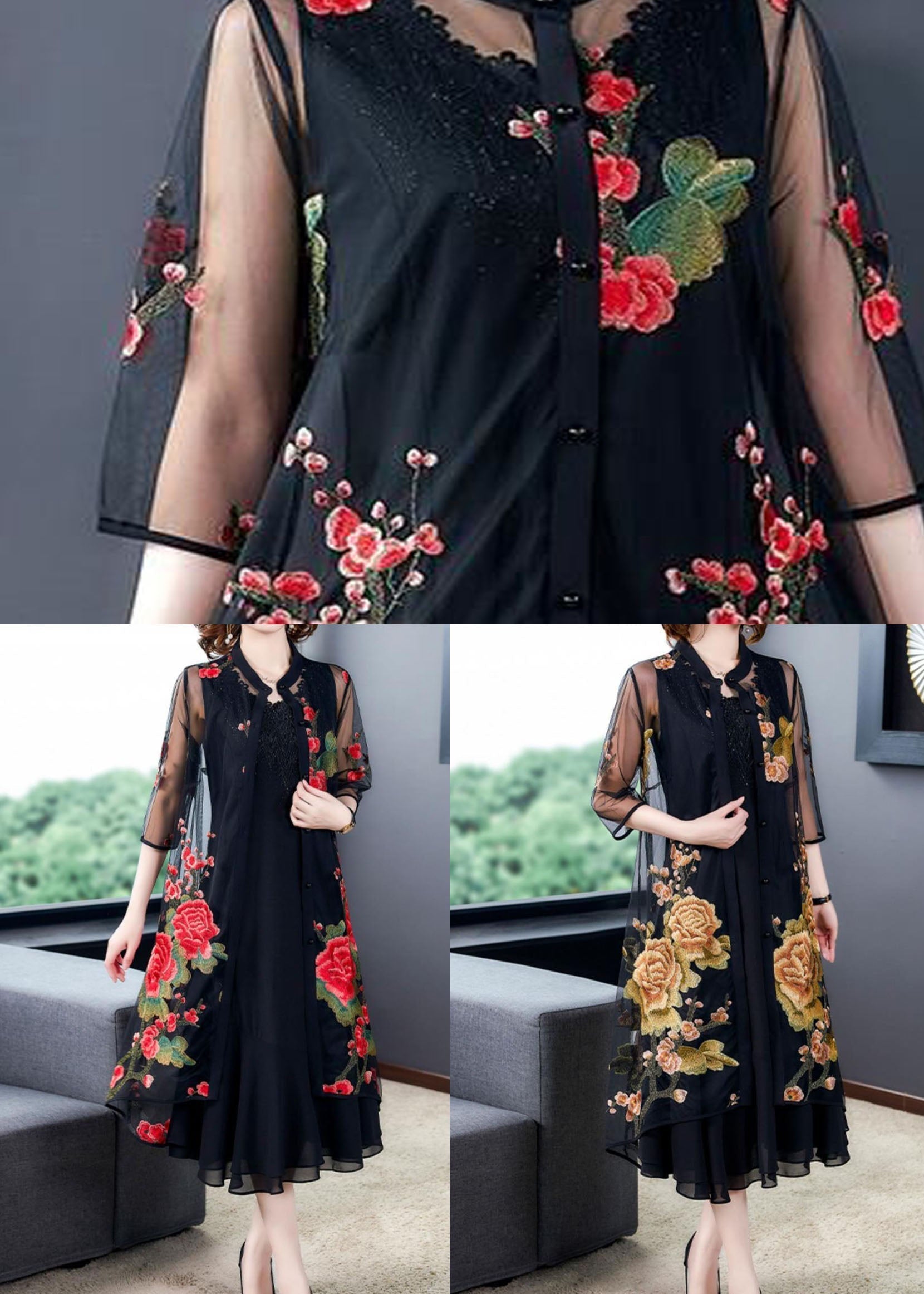 Beautifully Finished Dress in a Timeless Design