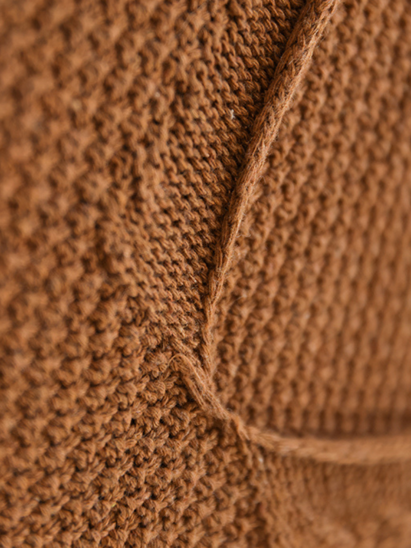 V-Neck Patch Pocket Knit Sleeveless Sweater Vest 9