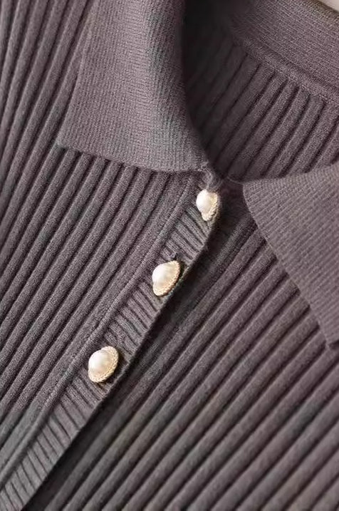 Collared Maxi Sweater Dress 12