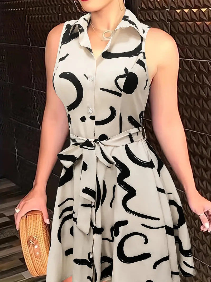 Laura Sleeveless Dress For Classic Dress for Boutique Fashion Look