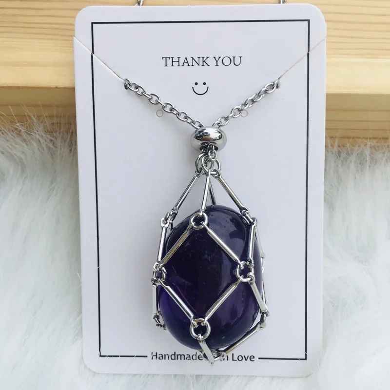 Crystal Gemstone Necklace