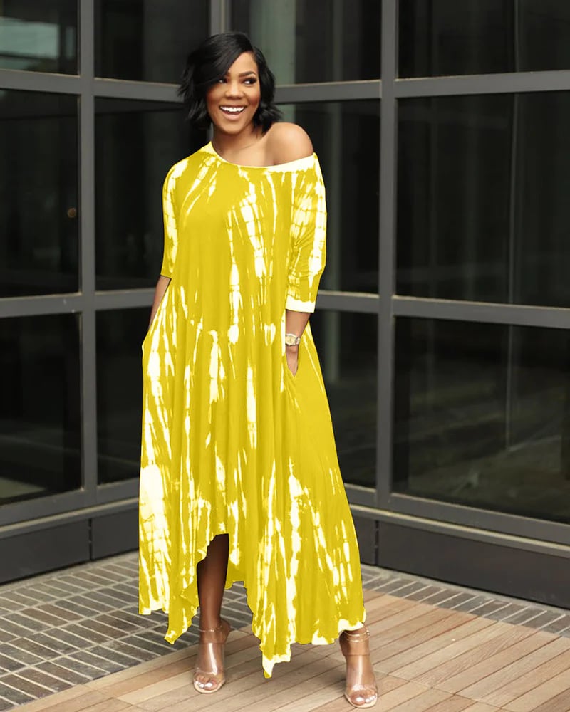 Sparkling Golden Sun Dress