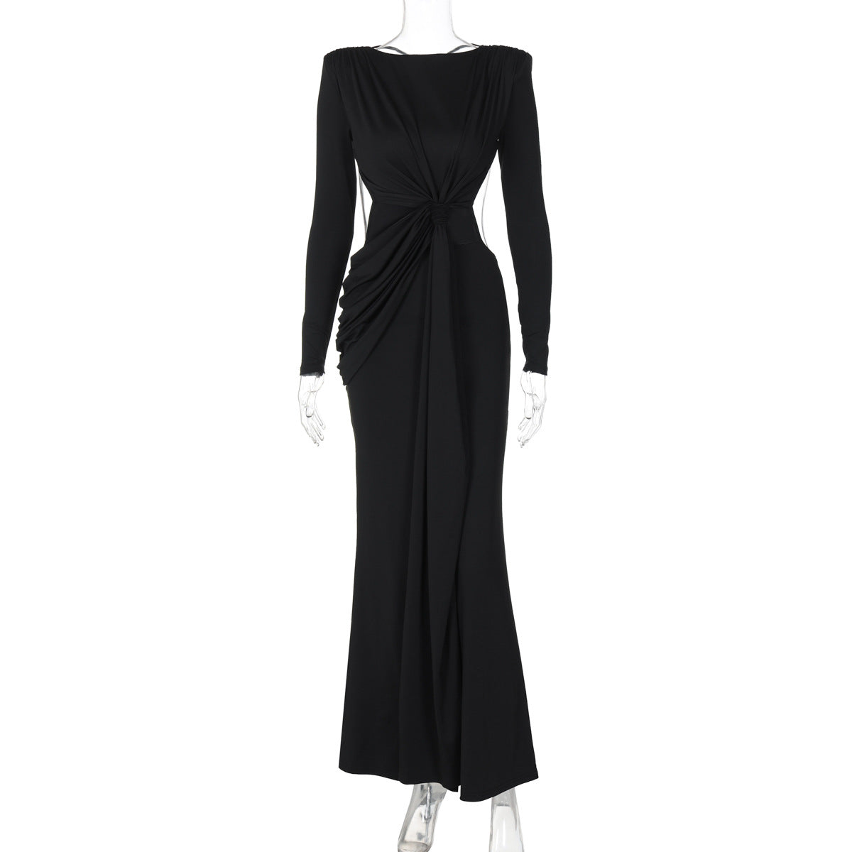 Gracing Date Bodycon Dress Black