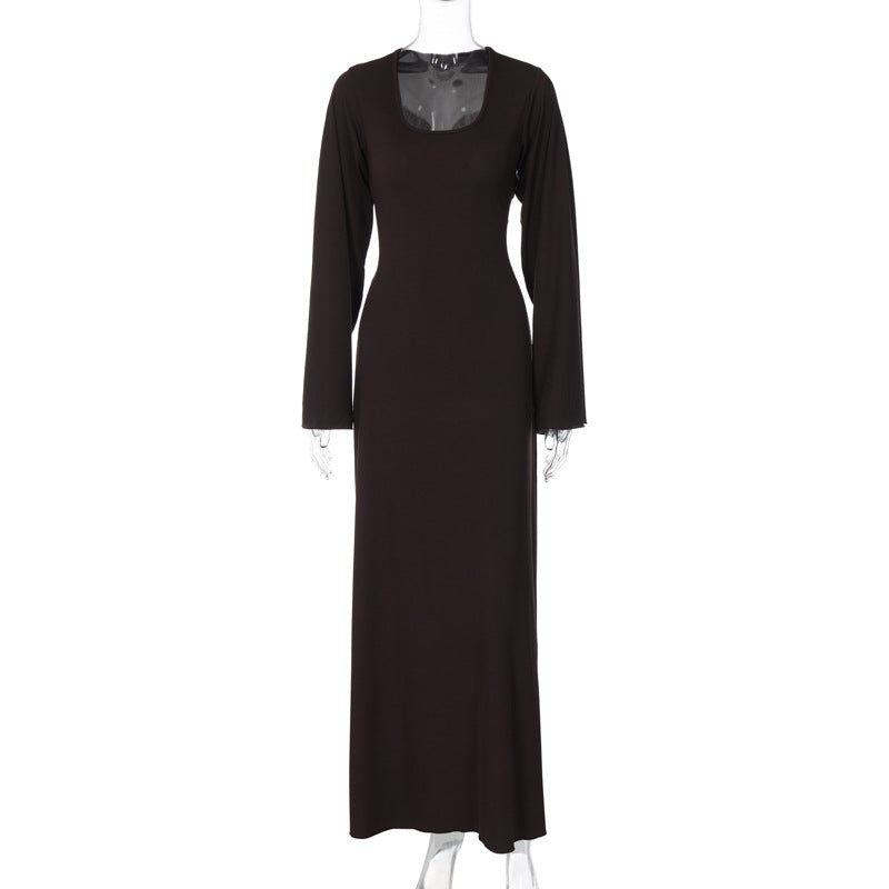 Elizabeth Maxi Dress Brown