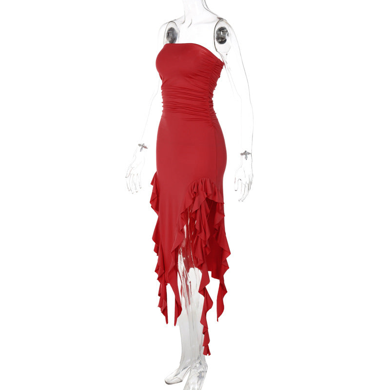 Aliza Mini Dress Red
