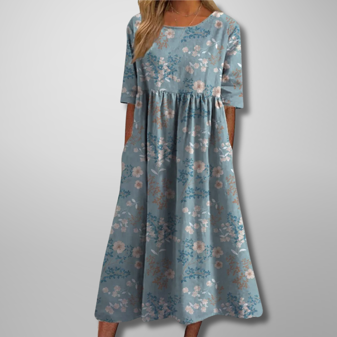 Faye | Relaxed Floral Midi 5
