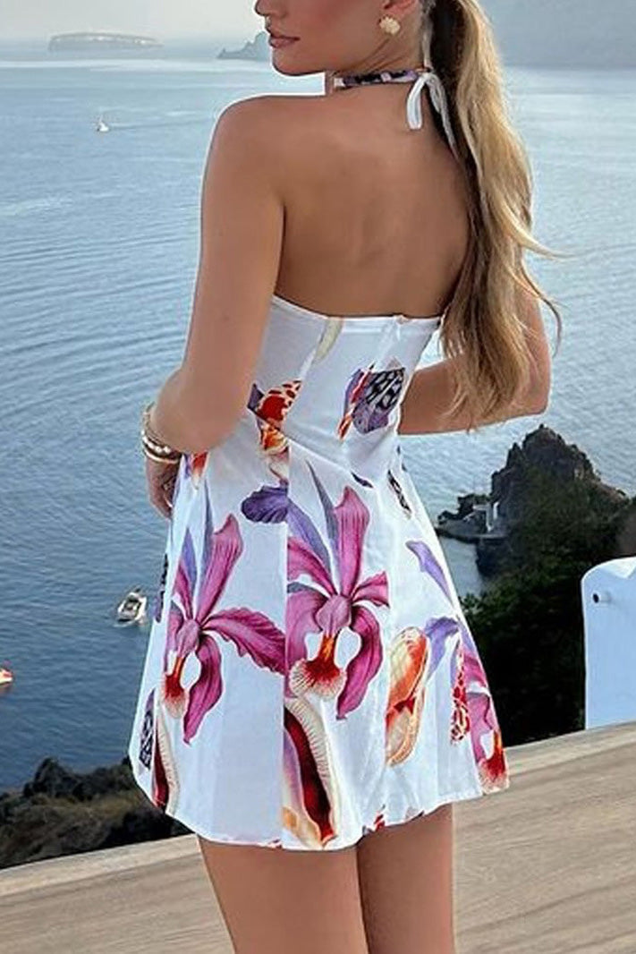 Pamela Aesthetic Mini Dress Seaside Bouquet Boutique Collection