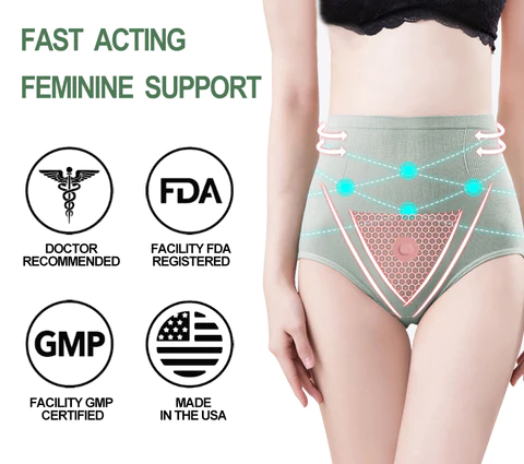 New graphene seamless high-waisted antibacterial shaping panties