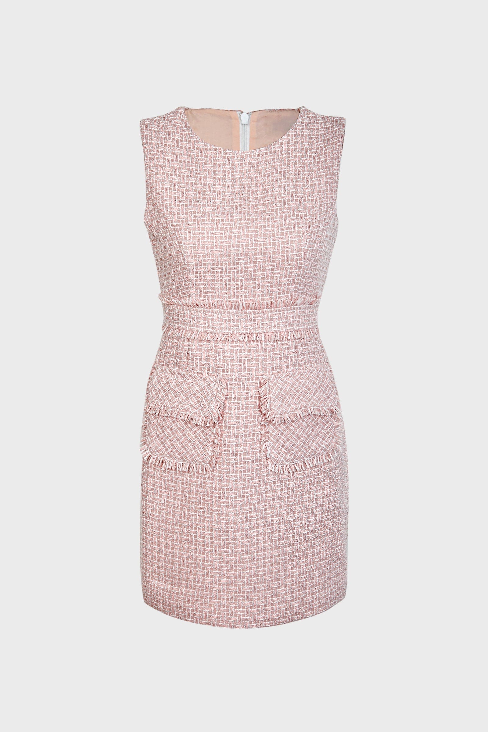 Abra Pink Vintage Mini Dress