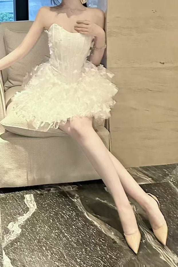 Corset Bow Bustier Mini Dress 8