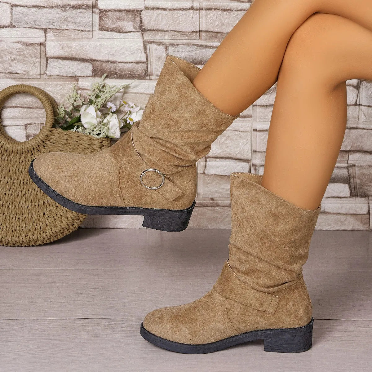 Vintage Inspired Orthopedic Boots