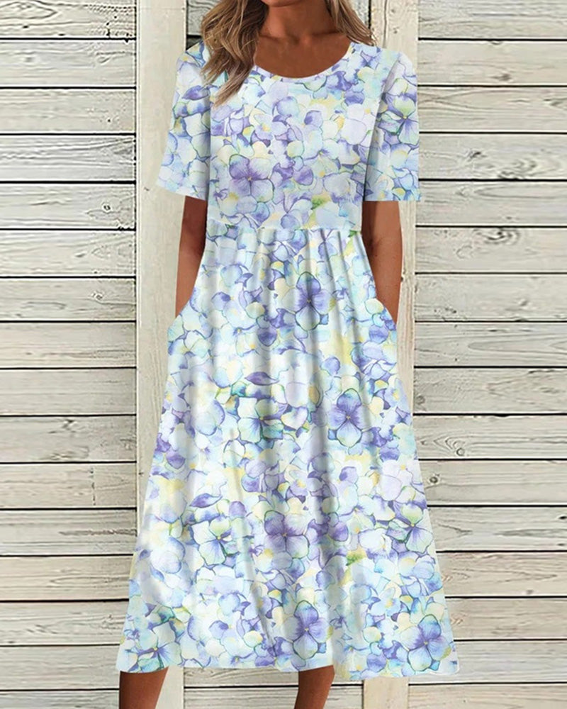 Ilia Exclusive Short Sleeve Dress Premium Wardrobe Essential
