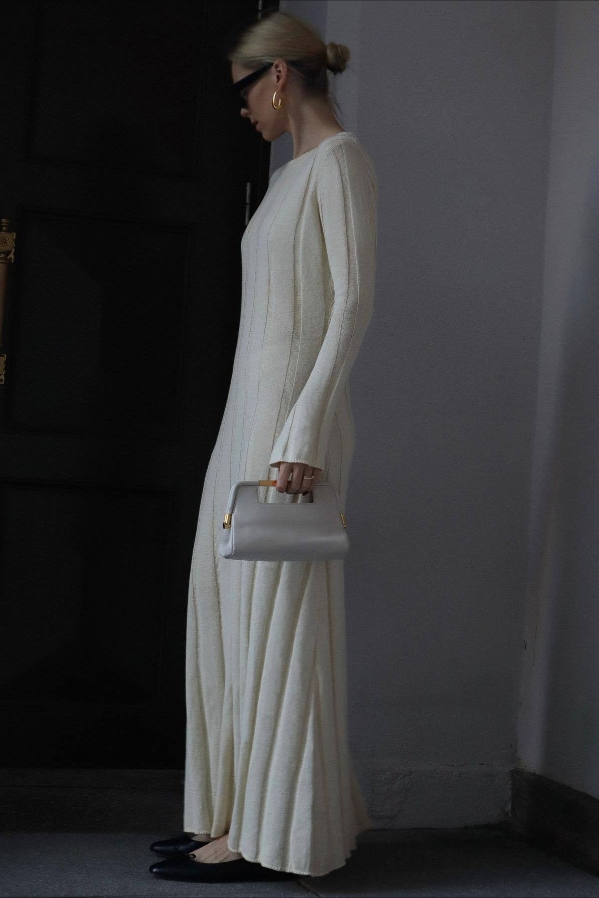 A-Line Maxi Sweater Dress 2