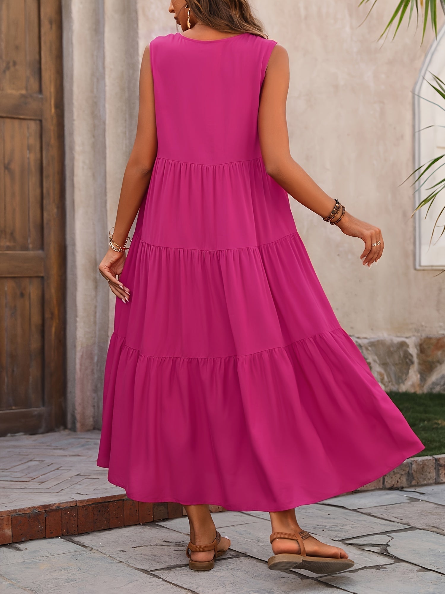 Marciana Simple and Stylish Summer Dress for Women Modern Chic Style