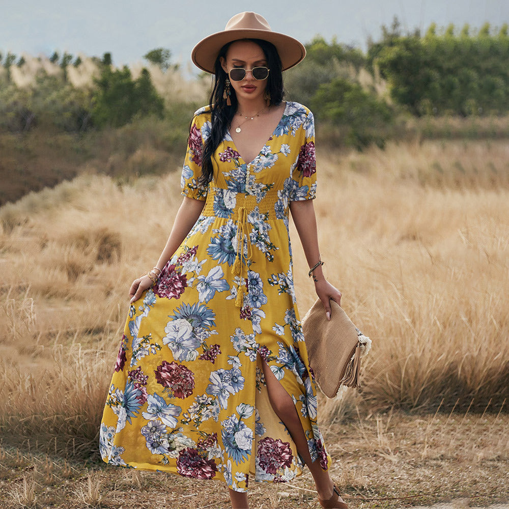 Elvira Minimalist Summer Dress Elevated Occasion Wear
