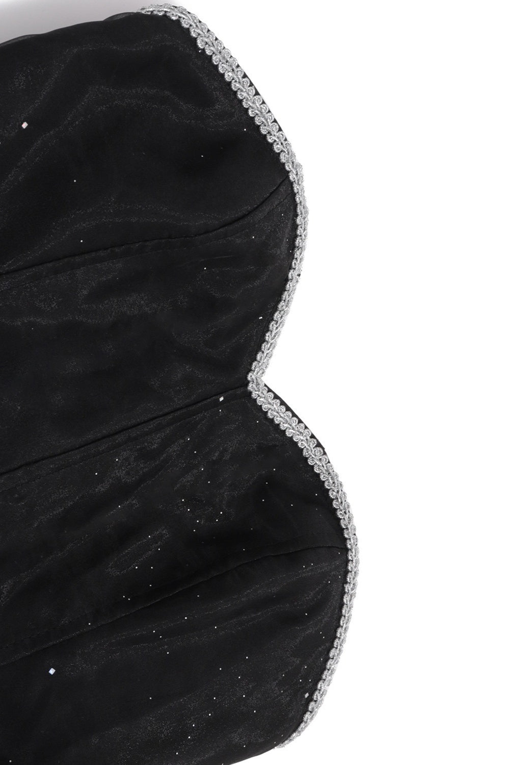 Black Strapless Corset Boned Bodice Bodycon Mini Dress 6