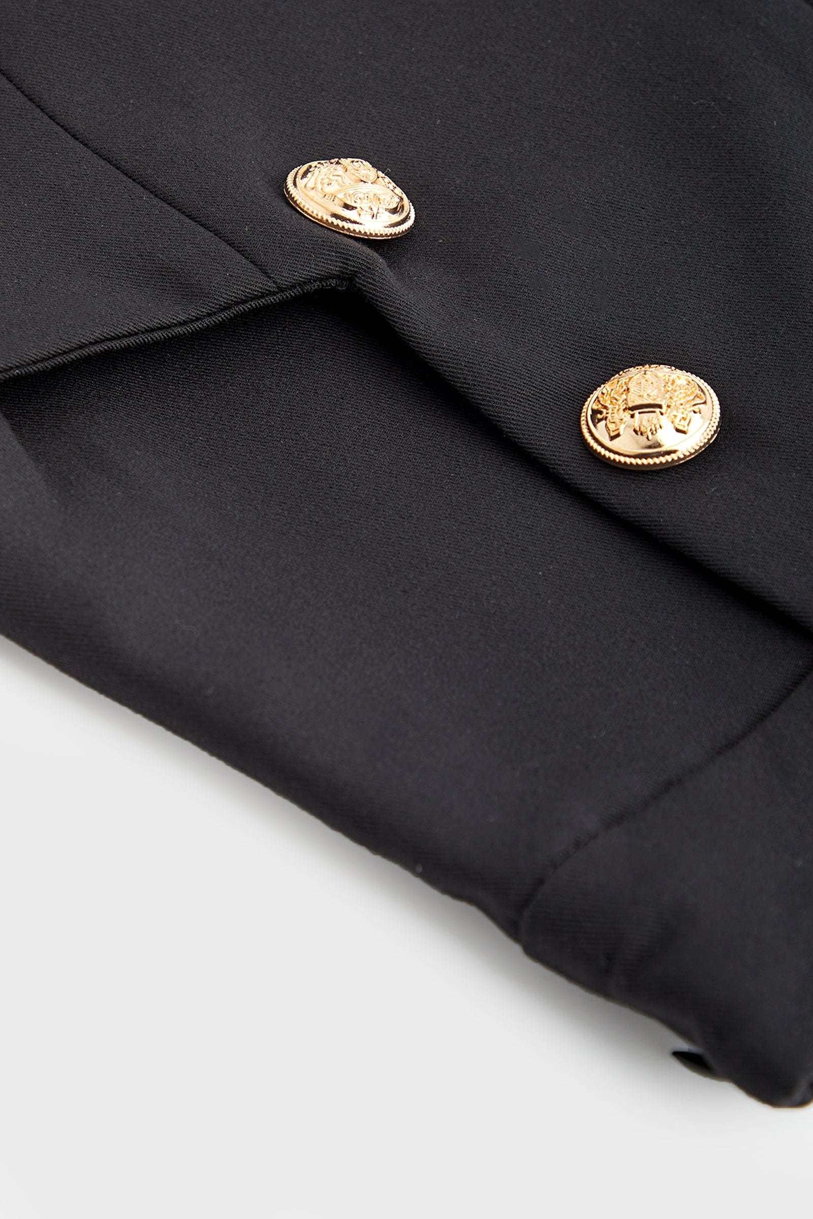 Violette Black Nautical Shorts