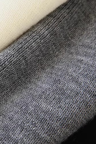Wool Blend Mock Knit Top
