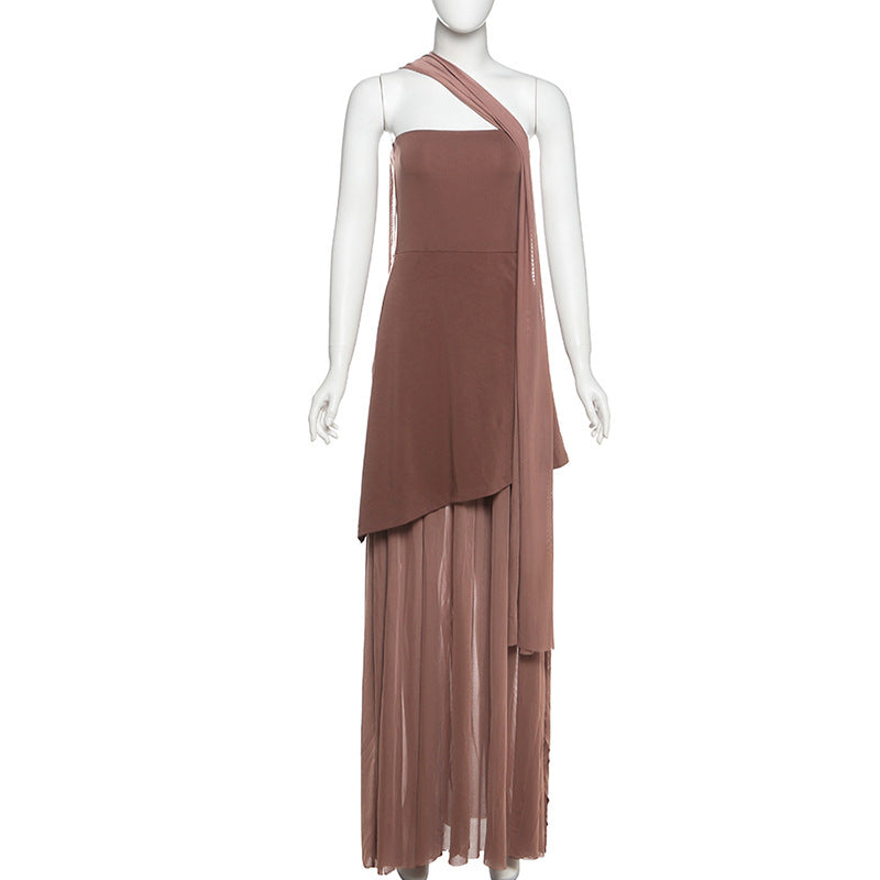 Carbon Dress Brown